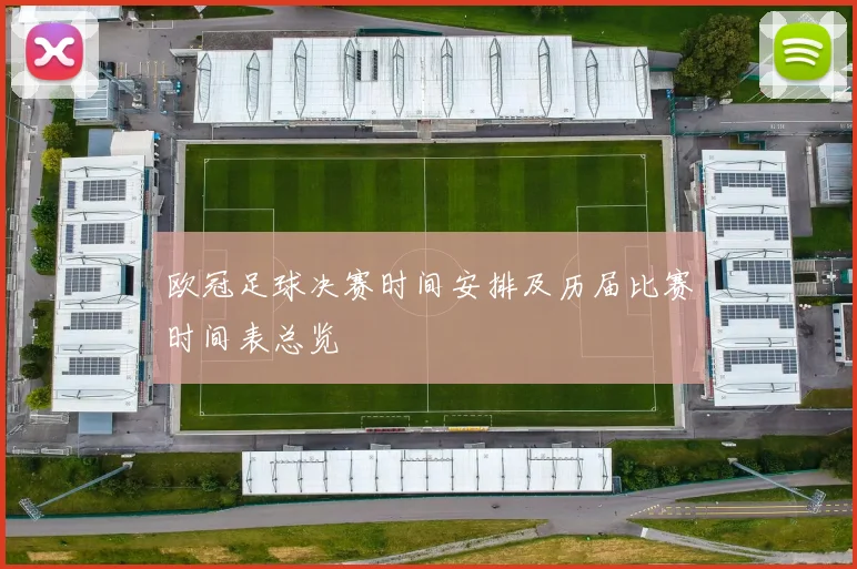欧冠足球决赛时间安排及历届比赛时间表总览